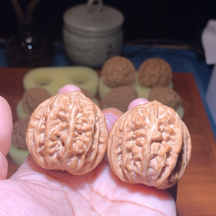 吊坠文玩核桃全品三羊谷