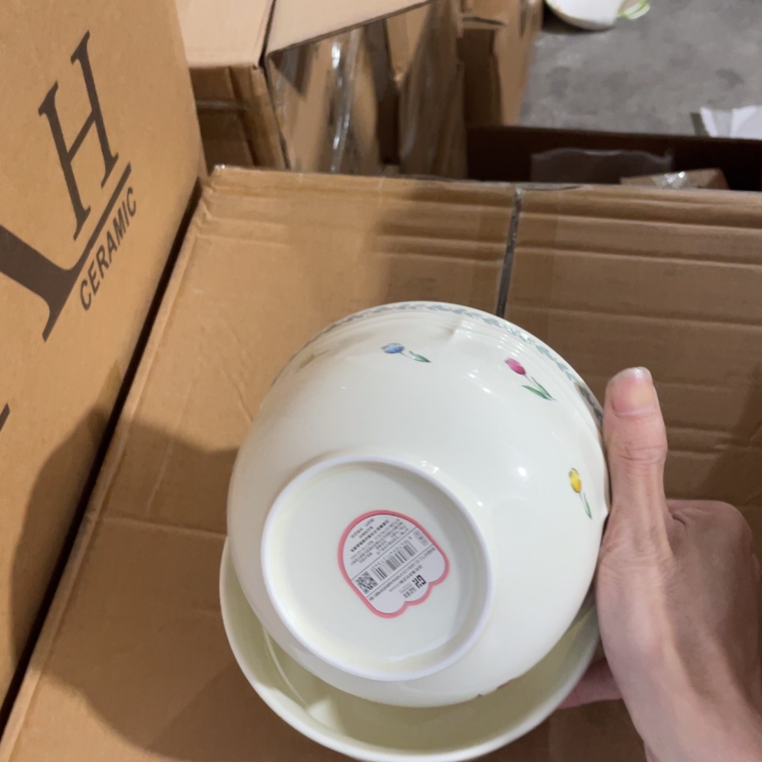 陶瓷餐具系列维多利亚6寸碗两个