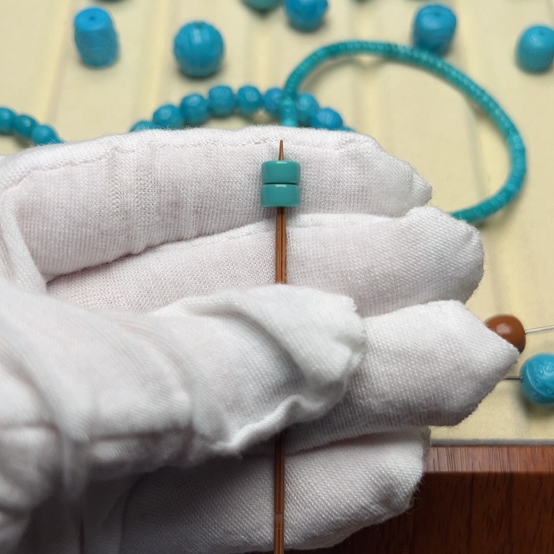 绿松石未镶嵌无镶嵌天然绿松石直切5.9