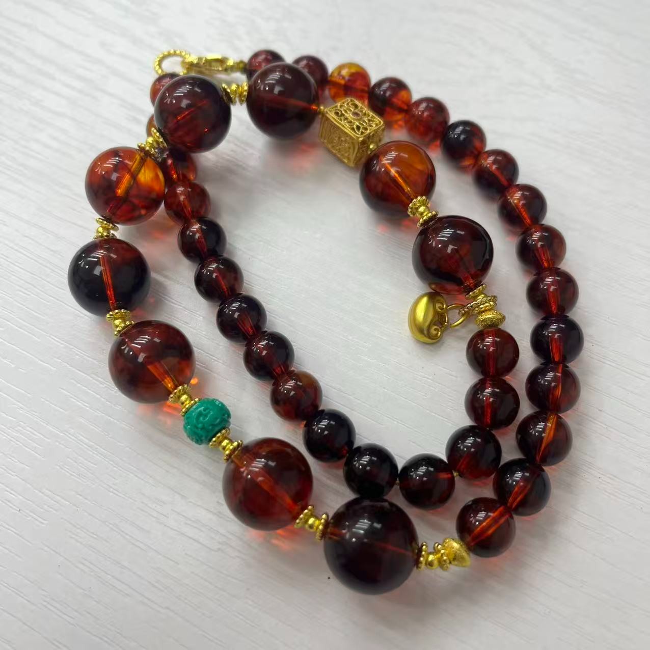 【福气来珠宝】L012-Diy配件-精美项链-多样性发其一