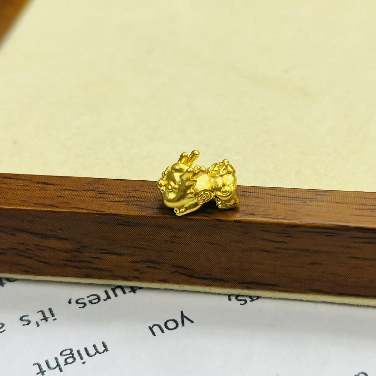 金祥顺黄金足金999小版貔貅宝宝DP1329