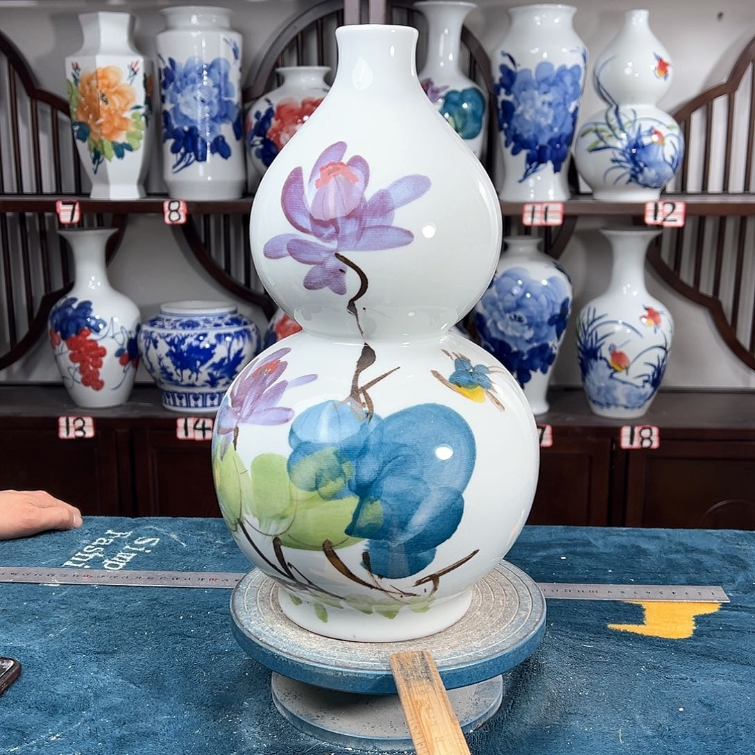 摆件景德镇陶瓷葫鸟