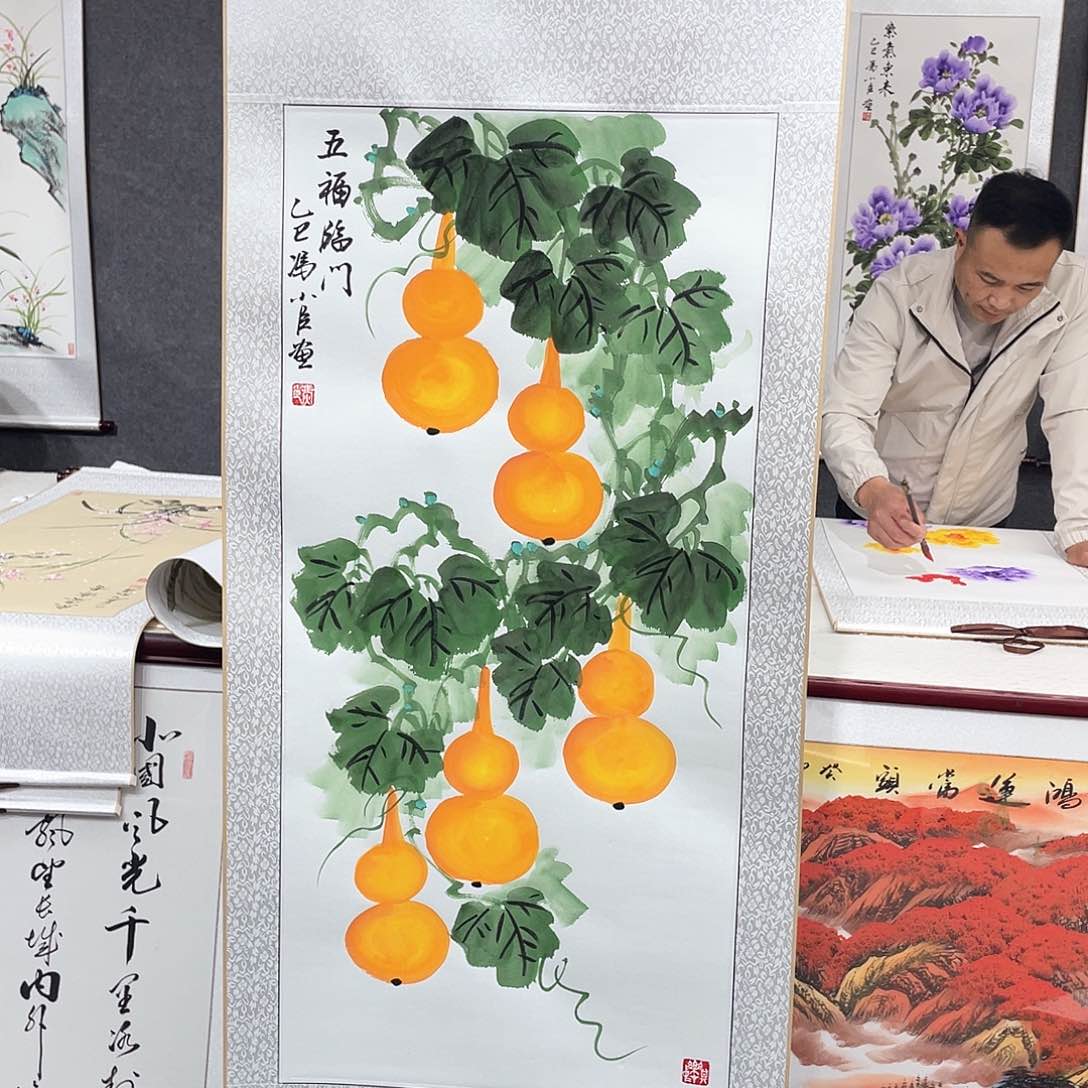 国画手绘作品手绘作品