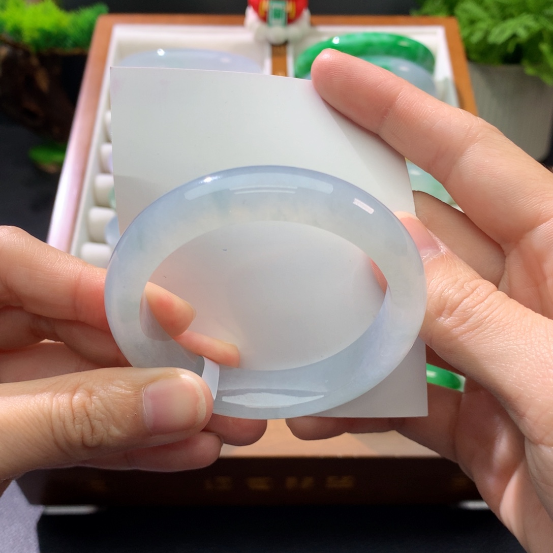 翡翠未镶嵌手镯闪购 7