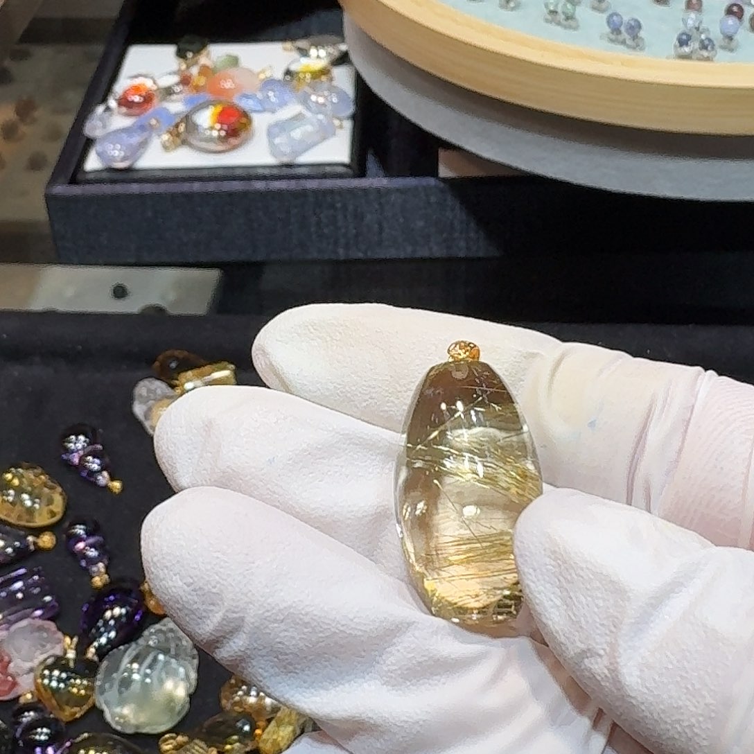 未镶嵌珠宝半成品水晶阳*