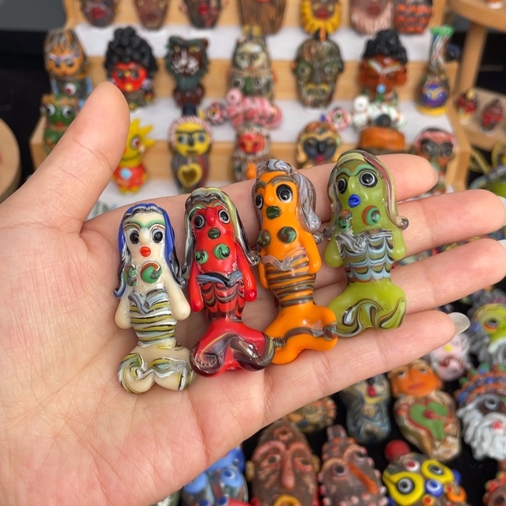 琉璃饰品美人鱼1只不退不换