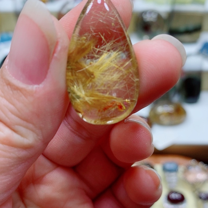 水晶戒指未镶嵌水晶