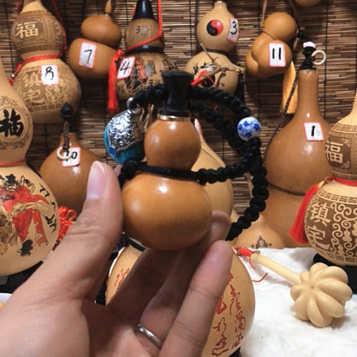 【闪购商品】天然葫芦挂件摆件