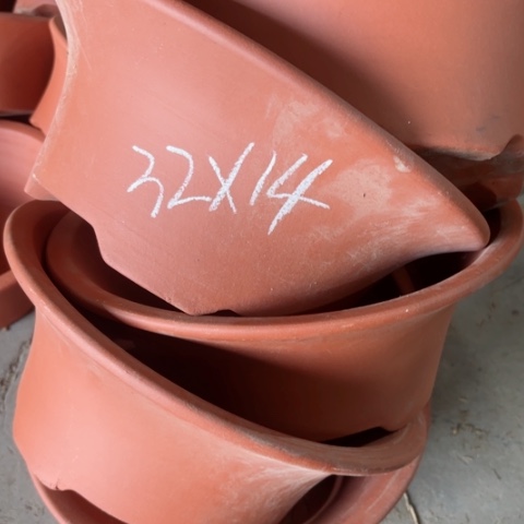 紫砂花盆100-5。32-14