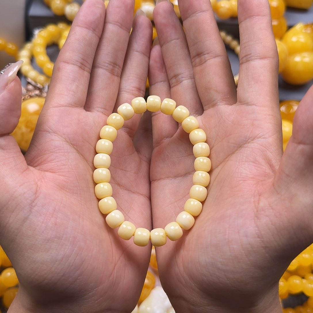 未镶嵌蜜蜡珠宝奇石9mm