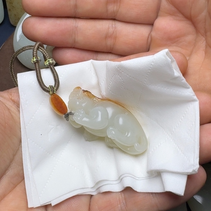 和田玉颈饰未镶嵌一*3