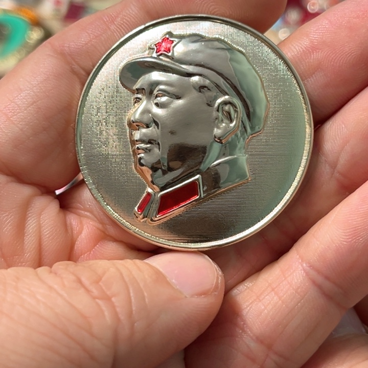 苍***海铝普通纪念章一枚