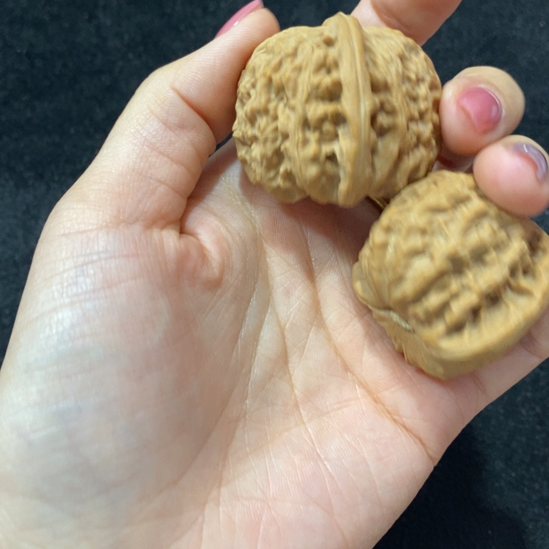 猴头核桃吊坠白狮子55