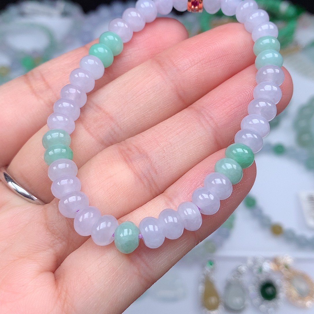 翡翠手链未镶嵌翡翠