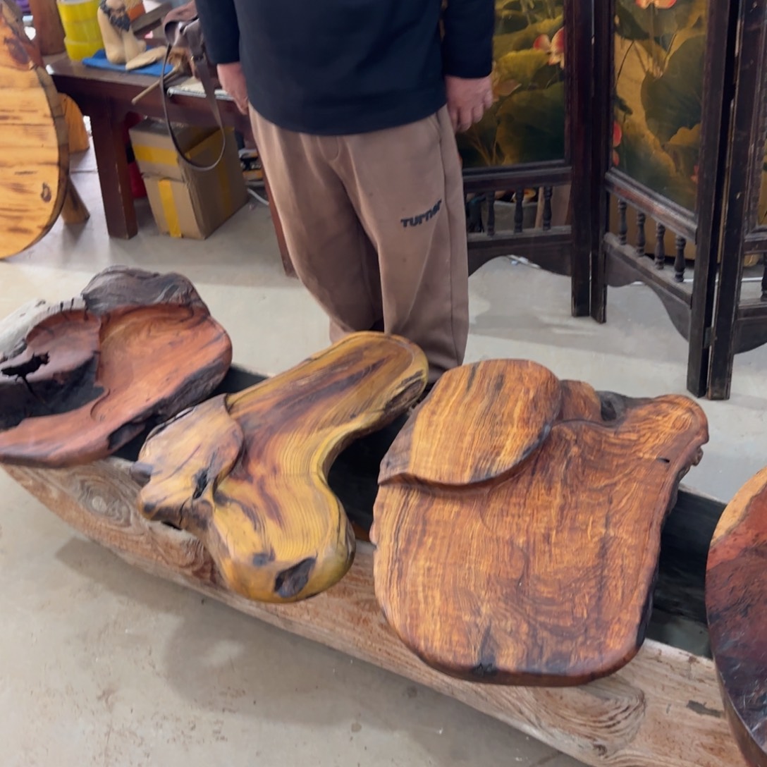 木质茶盘老物件福利价