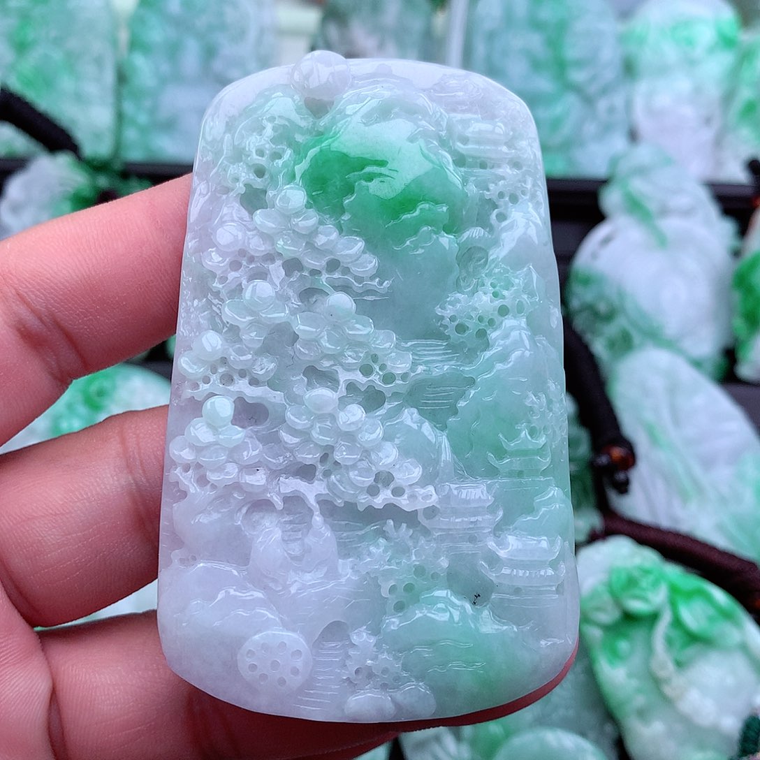 翡翠吊坠(不含链)未镶嵌