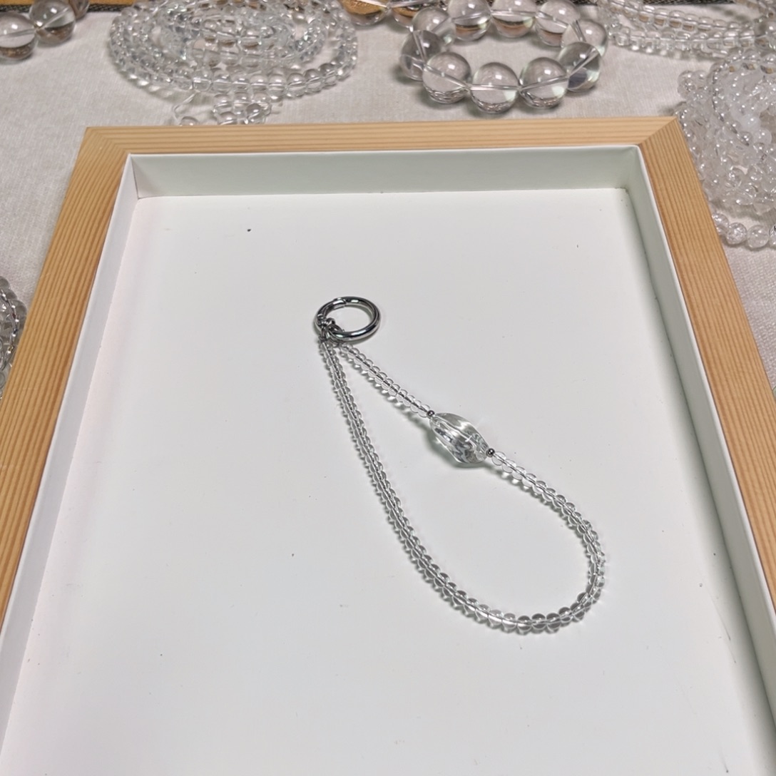 【闪购商品】水晶手链未镶嵌手机链