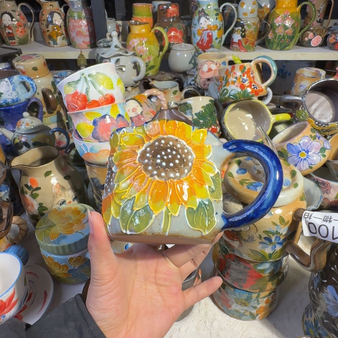 景德镇釉下彩陶瓷微瑕129