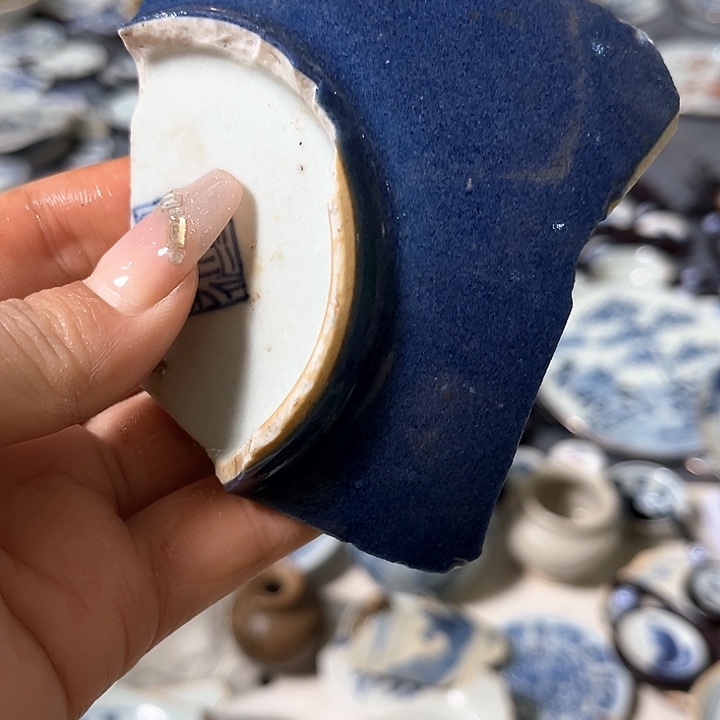 瓷片瓷片茶托喝茶不错