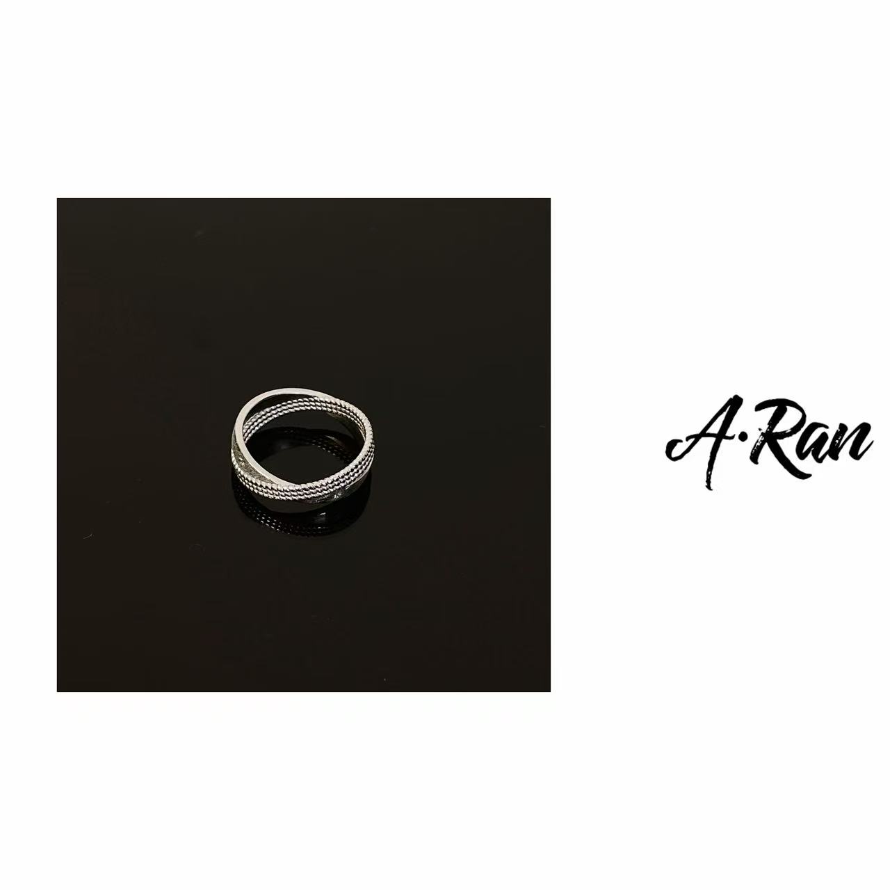 铜合金戒指 时尚轻奢感戒指A185