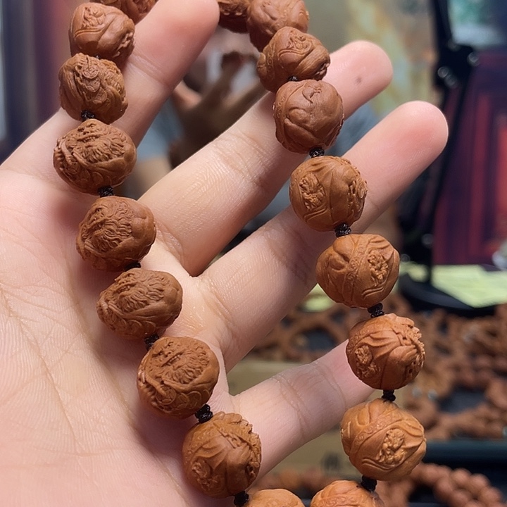 橄榄核手串/手链龙纹