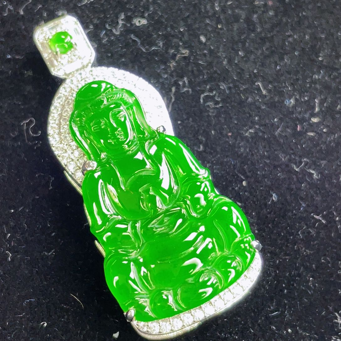 翡翠吊坠(不含链)未镶嵌