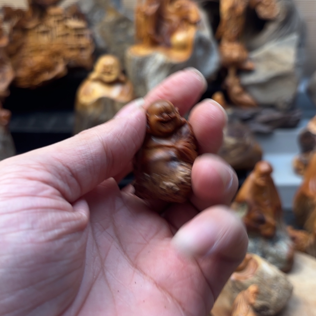 ****7柏木太行崖柏手工雕刻