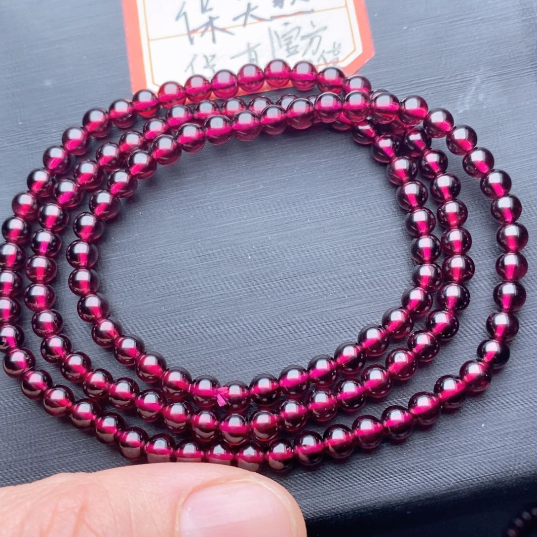 石榴石手链未镶嵌