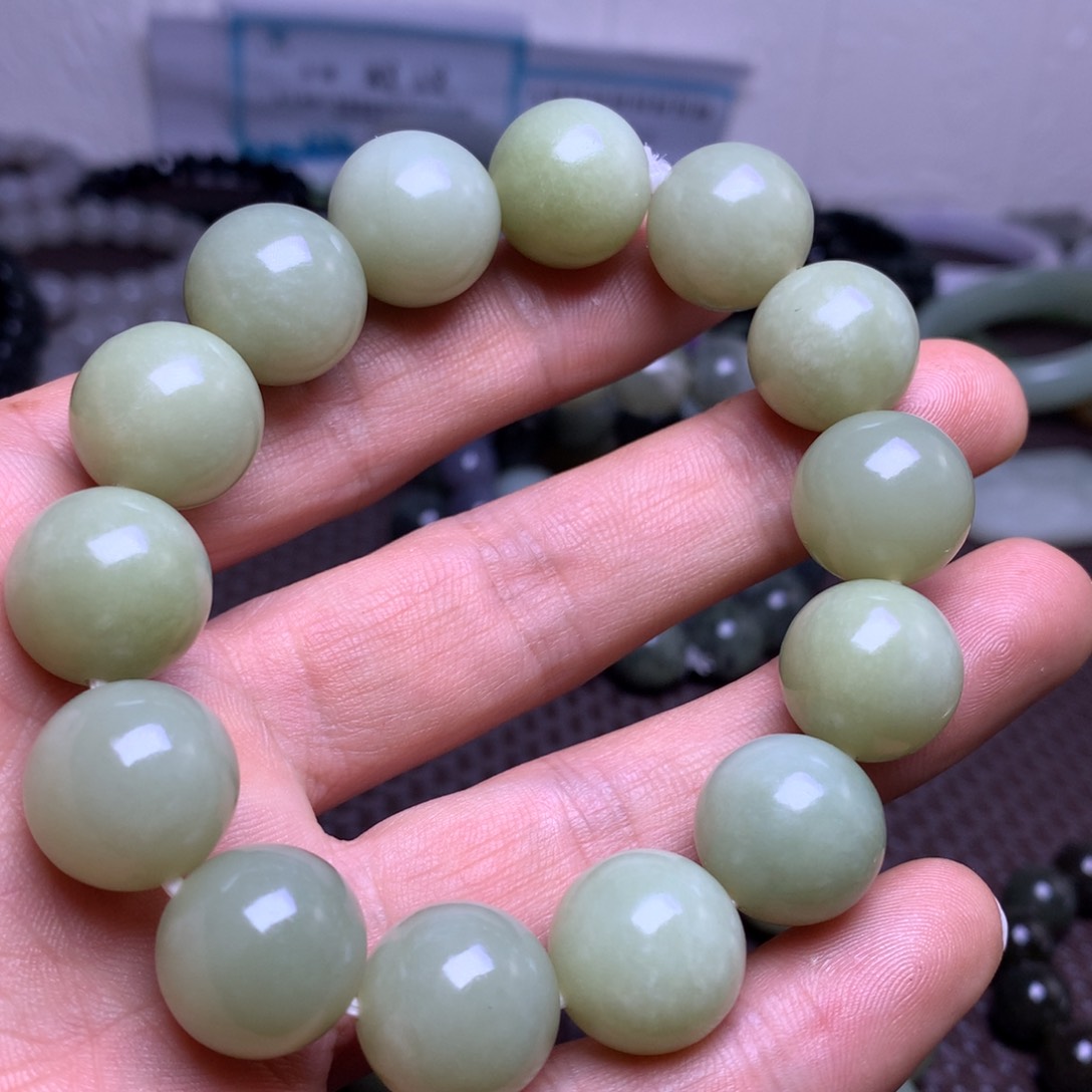 未镶嵌手串和田玉008