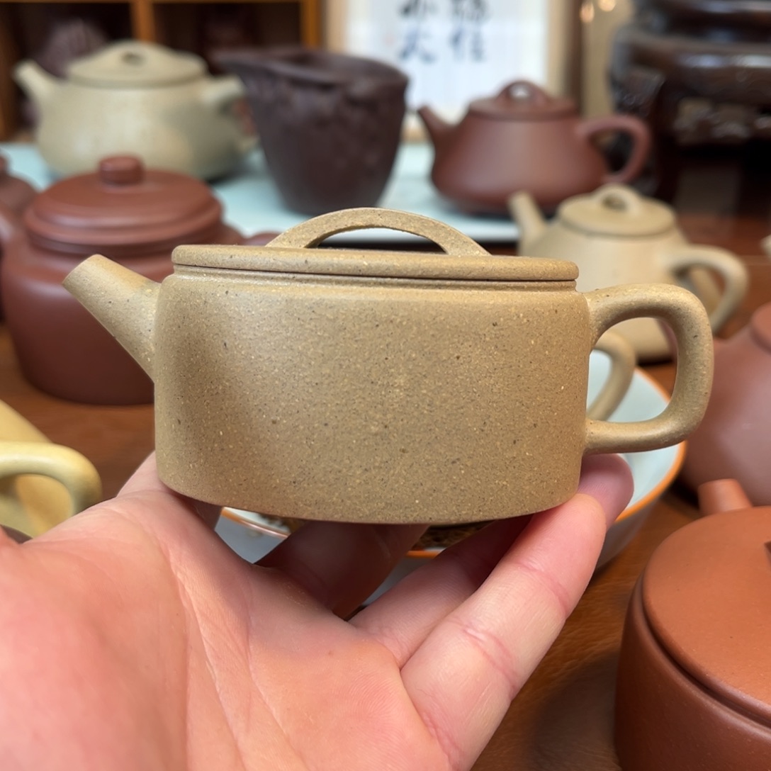 紫砂茶壶大水潭 段泥 微瑕