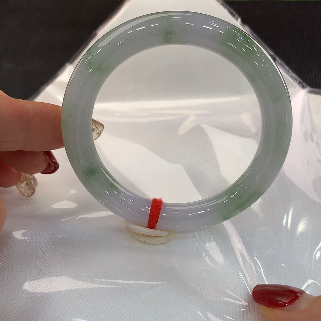 翡翠手镯未镶嵌小*童天然缅甸翡翠手镯