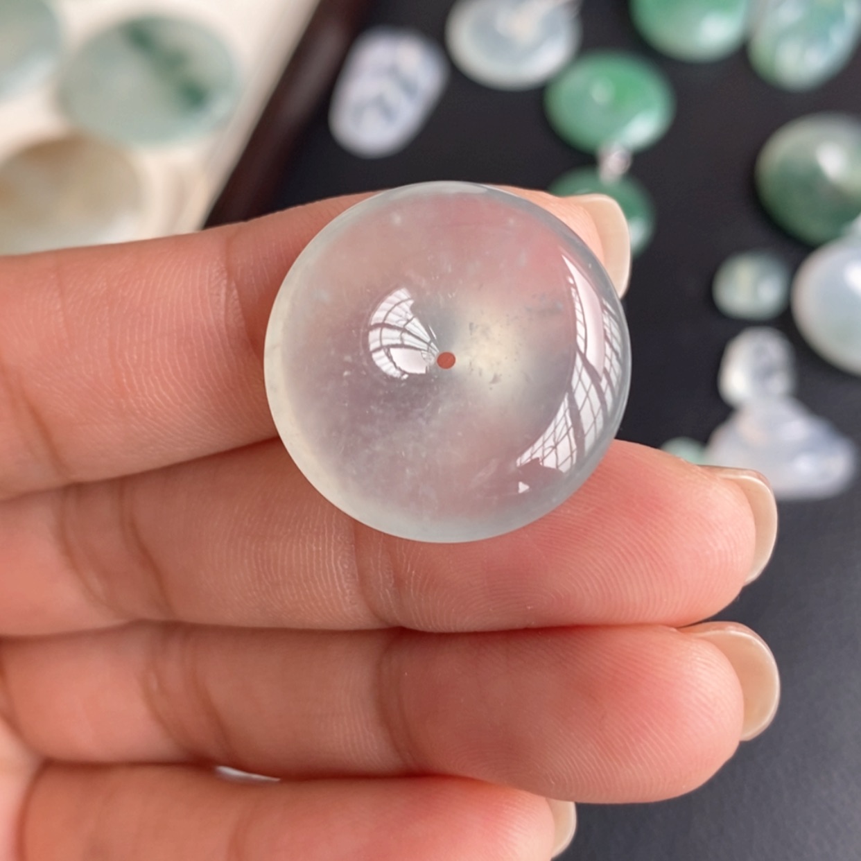 【闪购商品】翡翠颈饰未镶嵌23.6-6.0