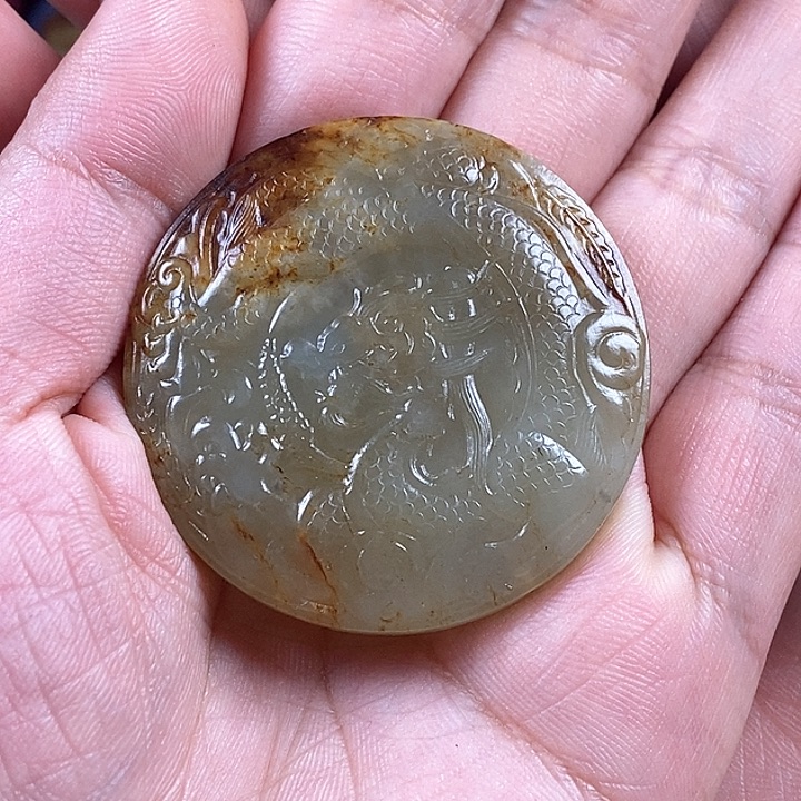 和田玉挂件未镶嵌用****扬