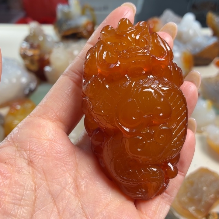玛瑙/玉髓未镶嵌吊坠(不含链)