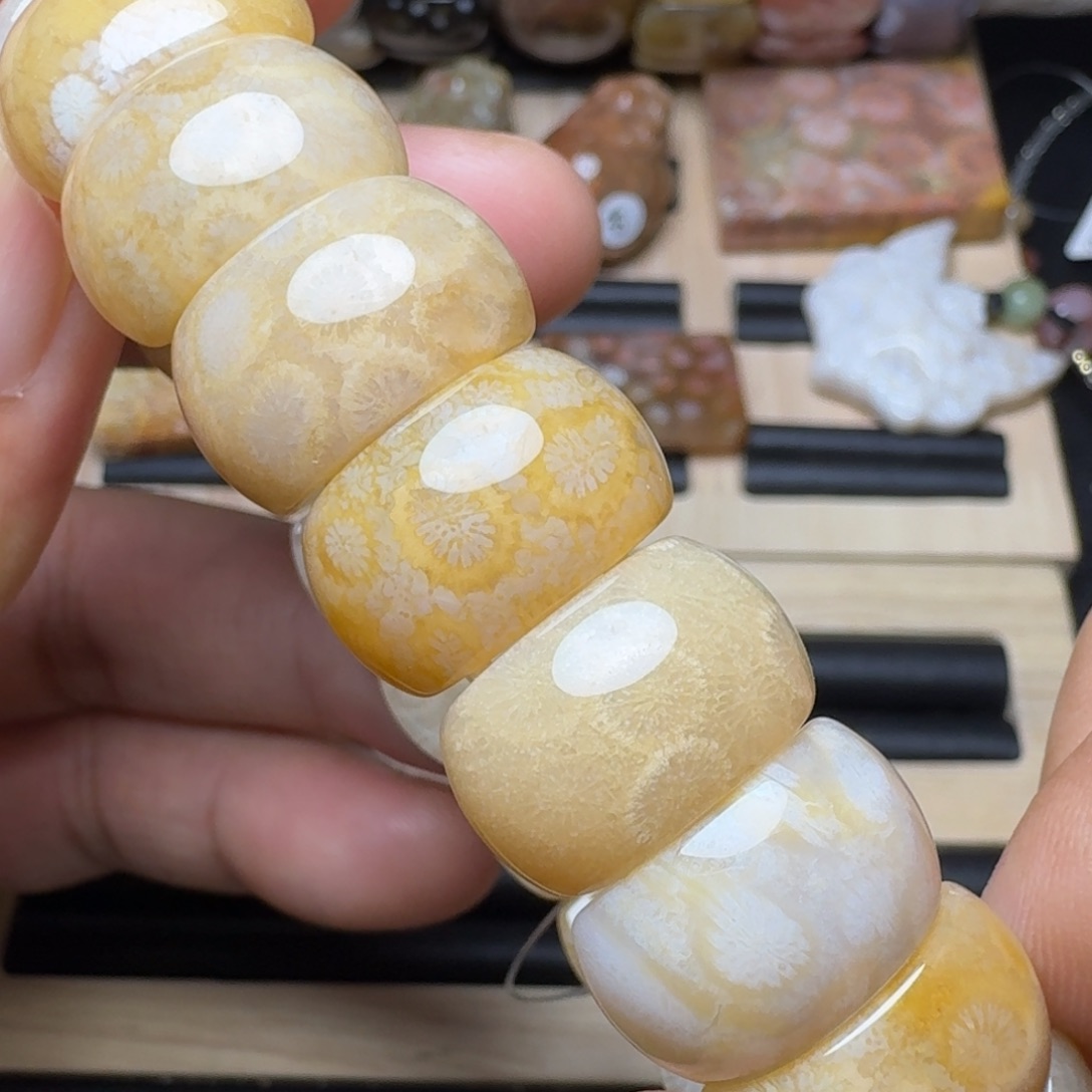 未镶嵌纯天然色有机玉石保真色硅化玉