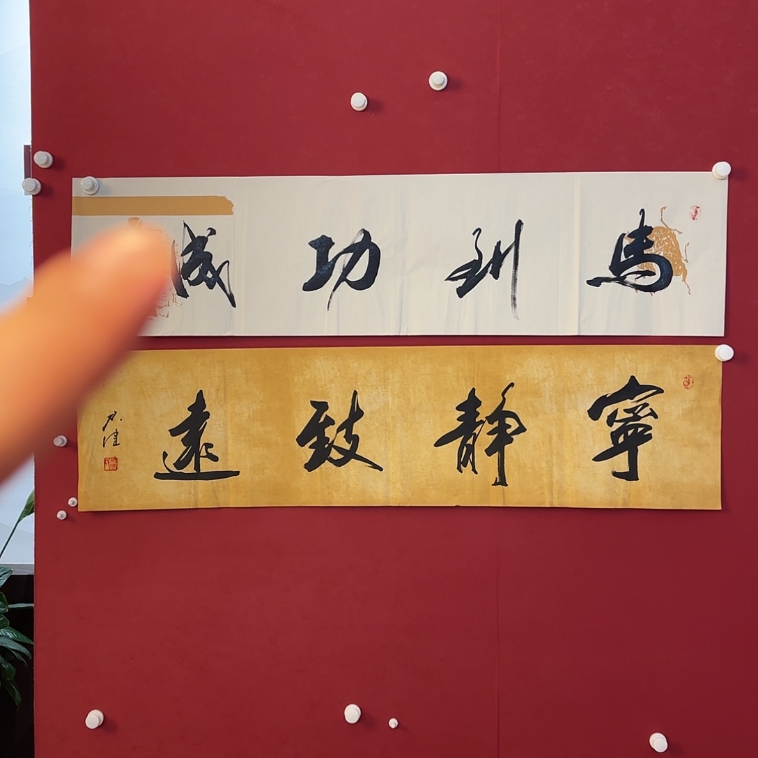 横款精品书画作品欣赏