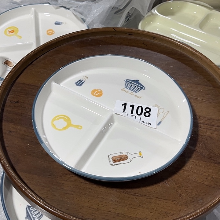 瓷微瑕外贸餐具1108