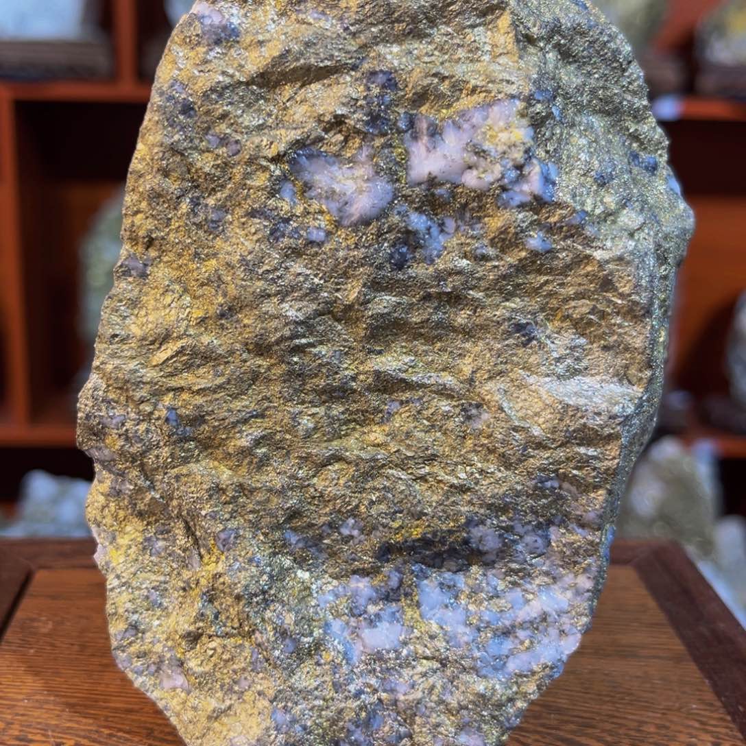 石材石英脉型金石摆件