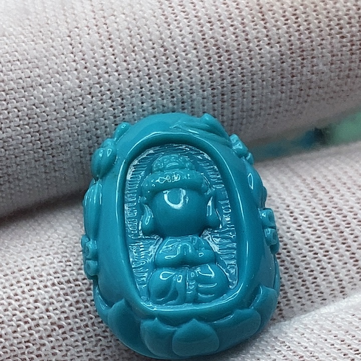 绿松石未镶嵌天然原矿 地大质检