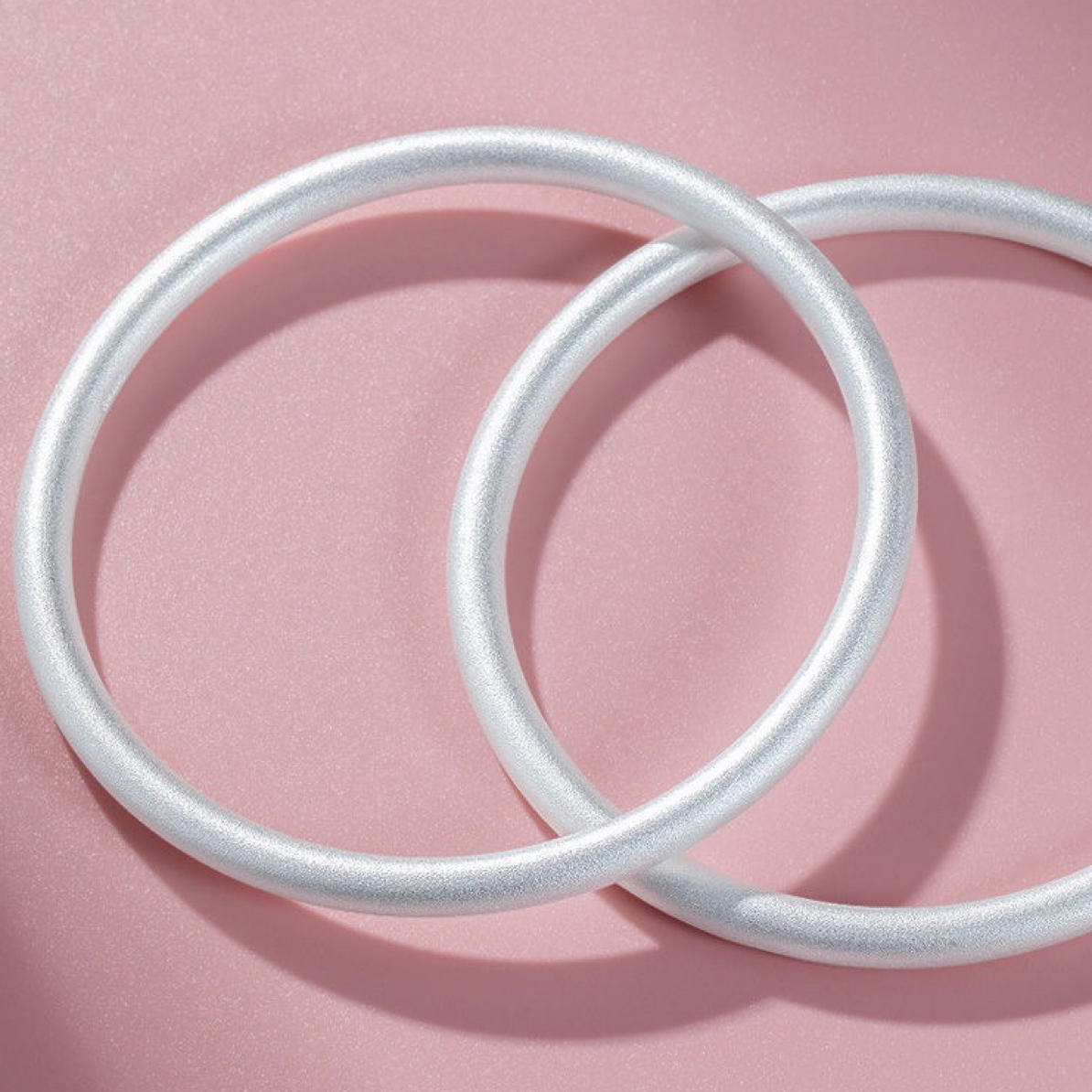 手镯 经典光圈磨砂手镯实心手镯女生镯子