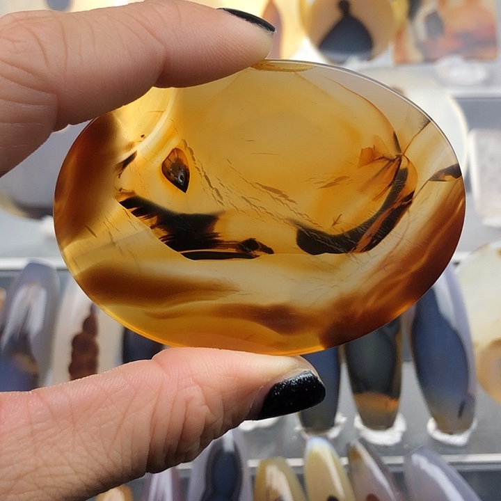 查罗石未镶嵌珠宝半成品109