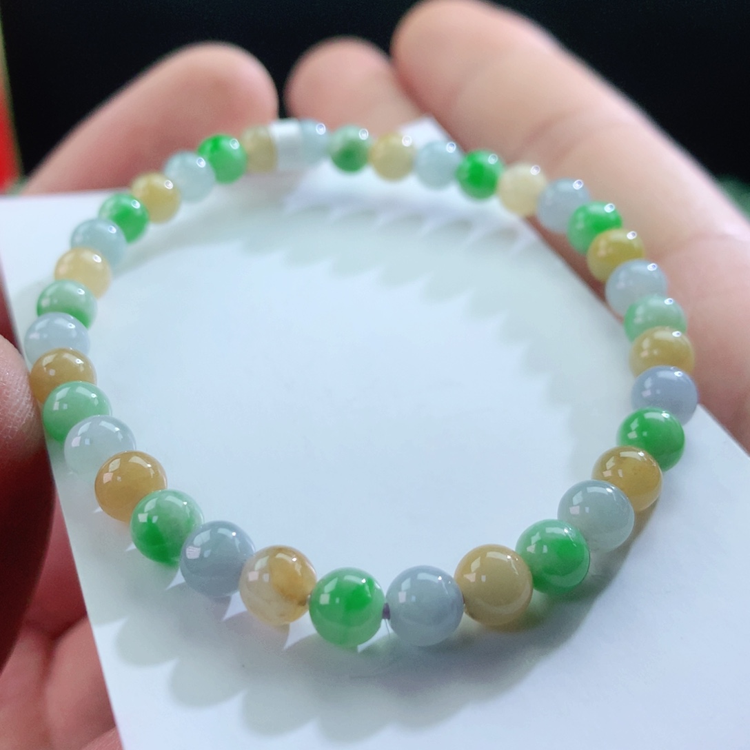 未镶嵌手链翡翠018卡6