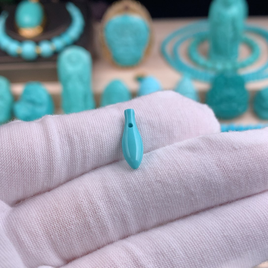 【闪购商品】绿松石珠宝半成品未镶嵌