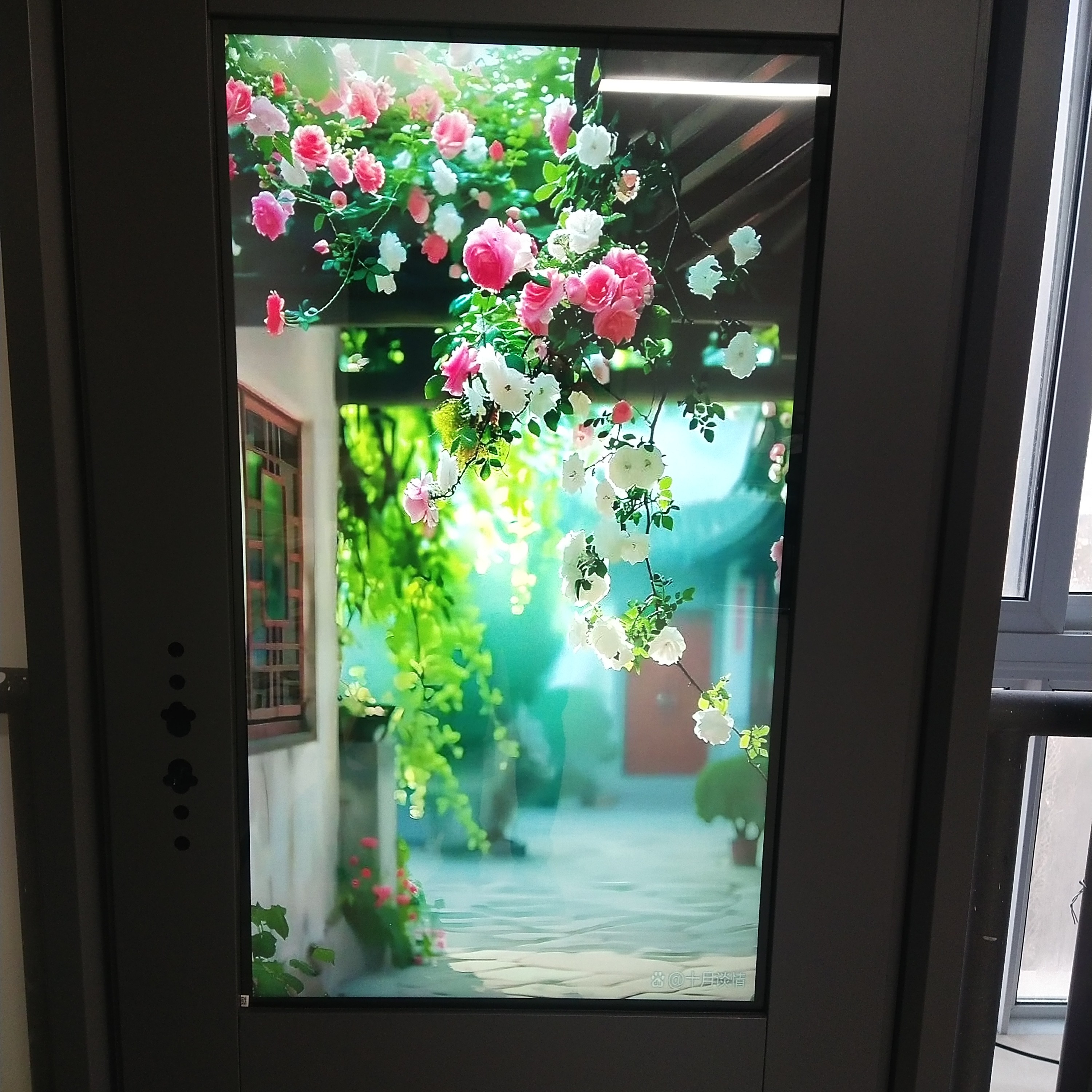 新型门进户门智能门轻奢门入户门防盗门小区门锌合金门豪华门