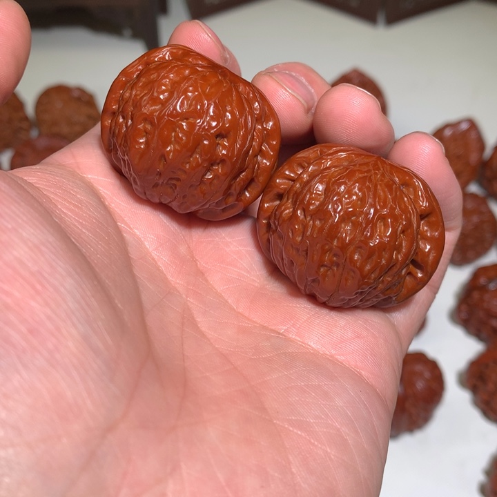 文玩核桃把件陪*我铁锤13