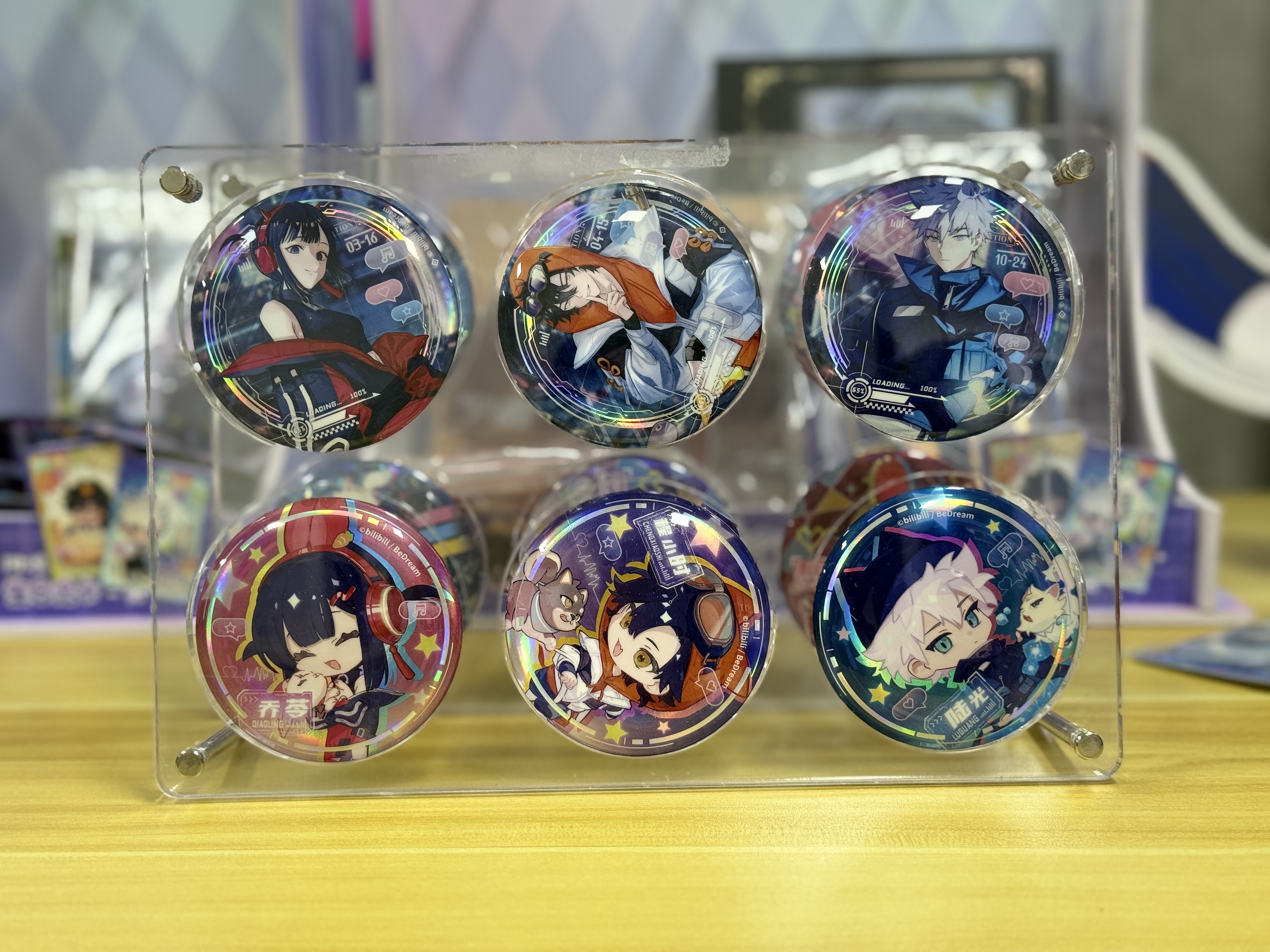 时光代理人【12款】吧唧盲包75mm-默认厂暇