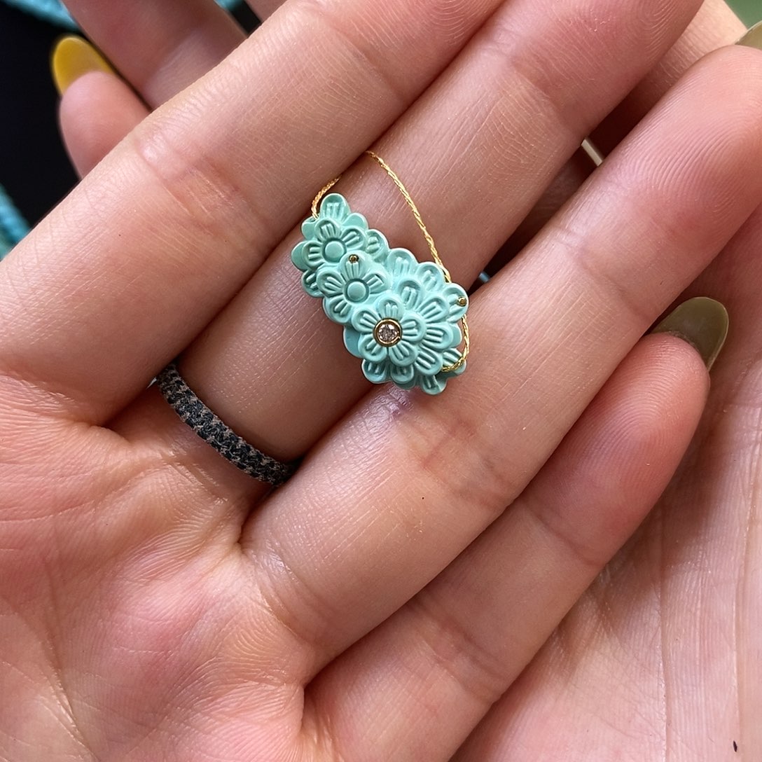 未镶嵌绿松石珠宝奇石