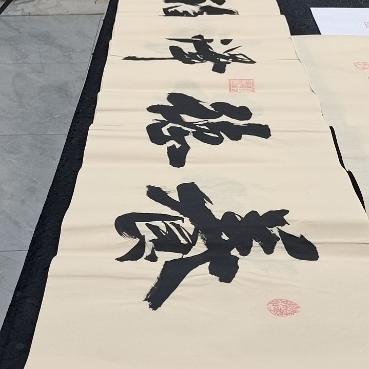 翰墨申国栋老师作品一副