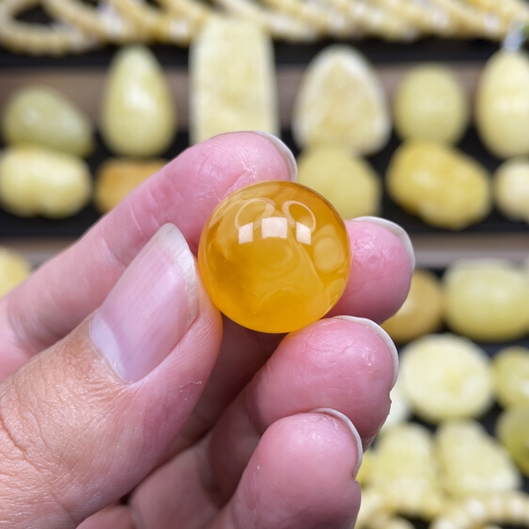 琥珀未镶嵌裸石琥珀蜜蜡