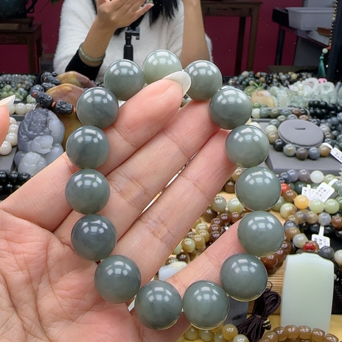 和田玉手链未镶嵌